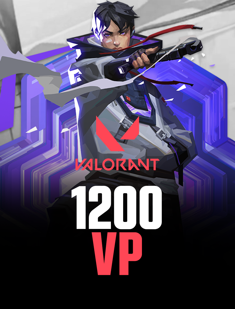 1200 VP Valorant Points