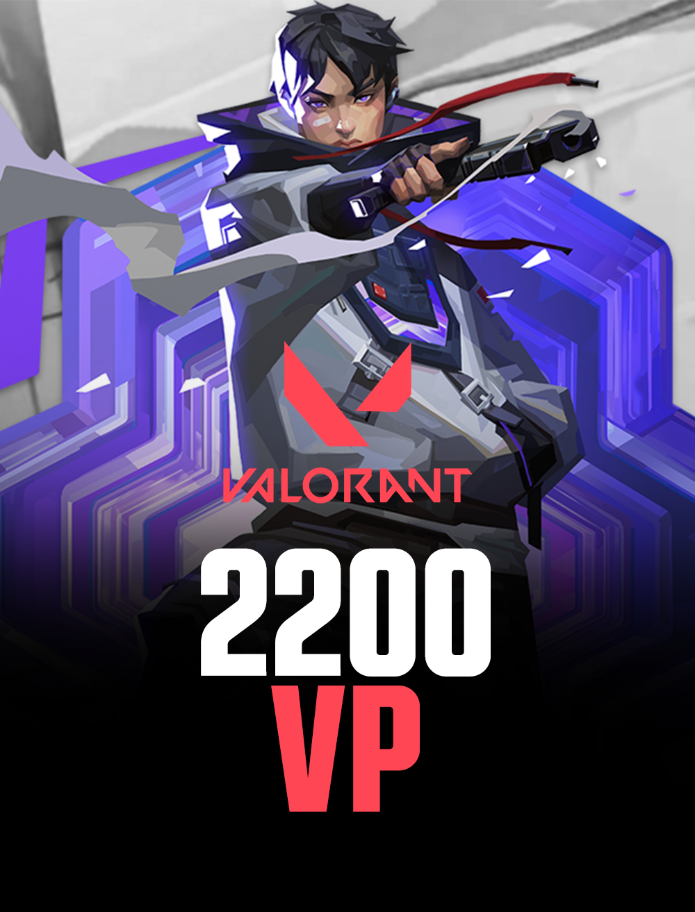 2200 VP Valorant Points