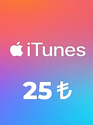 ITunes Apple Store 25 TL
