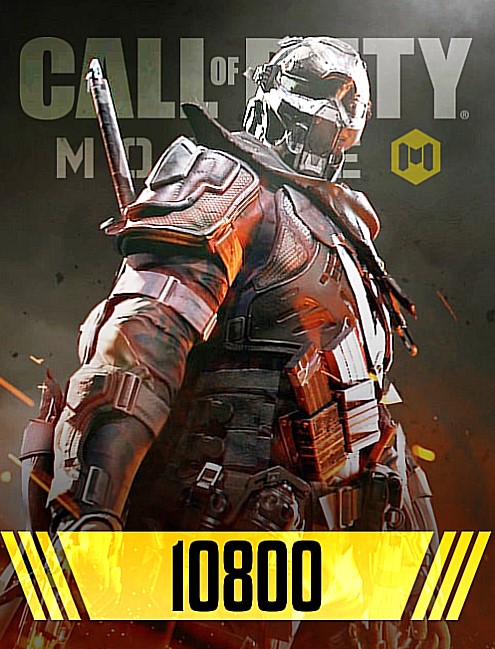 Call Of Duty Mobile 10800 CP